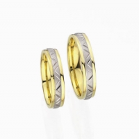 Modell No.4354 / 4.5mm 950/- Platin u. 750/- Gelbgold