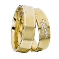 Modell No.06218/6mm/ 333 Gelbgold