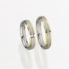 Modell No.3209 / 4mm/ 585 Gelbgold u. Wei�gold