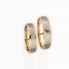 Modell No.4345 / 5mm/ 585 Wei�gold u. Rotgold