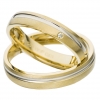 Modell No.50665/4mm/ 333 Gelbgold u. Wei�gold