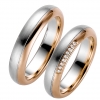 Modell No.50722/5mm/ 585 Wei�gold u. Rotgold