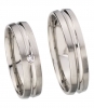 Trauring - Paar No. 4001 platin