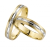 Modell No.03686/4mm/ 333 Gelbgold u. Wei�gold