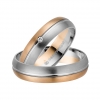 Modell No.50834/5mm/ 333 Wei�gold u. Rotgold